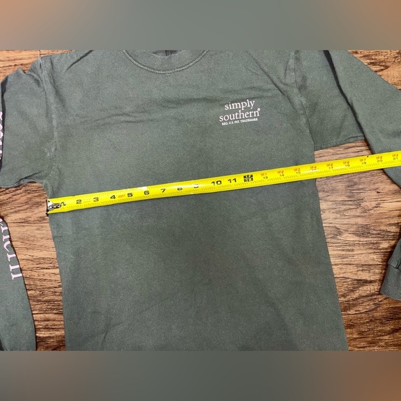 Simply Southern Long Sleeve T-Shirt Size Small “Suck it up Buttercup” - Picture 4 of 6